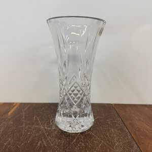 Cristal d'Arques France Genuine Lead Crystal Vase Diamond Cut Design